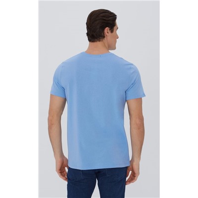 Футболка F911-6000b middle-blue