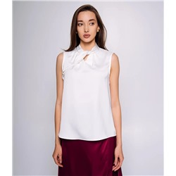 Блуза #КТ1197, молочный