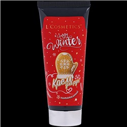 Крем для рук «Happy Winter» Питание - с маслом белого персика и экстрактом амаранта 75 мл