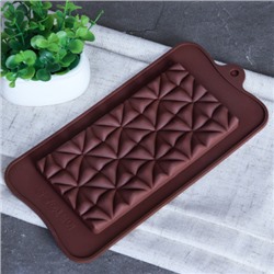Форма для шоколада силиконовая / HL-145 /уп 300/ 21*10,3*1 см/ 0,04