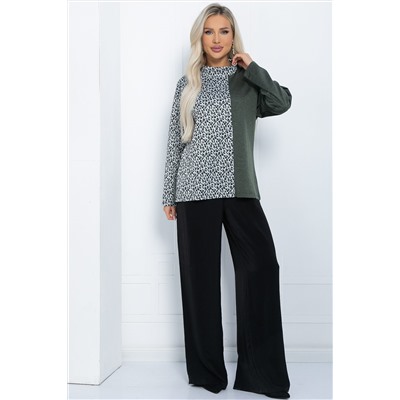 Блуза Элли (хаки) Б11306