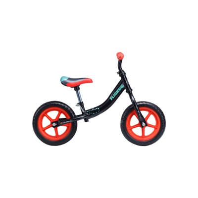 Беговел 12" COMIRON Flight Pro / CB1205 / уп 6 / Цвет: серый-красный/ КРАТНО УПАКОВКЕ 6 ШТ.