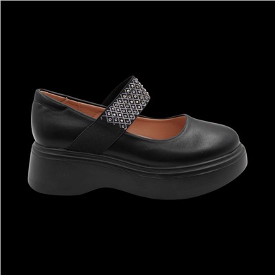 Лоферы 33031-1 черные