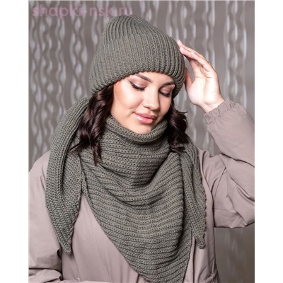 M 1133 S 1133 Комплект женский (колпак+косынка) (56-58)