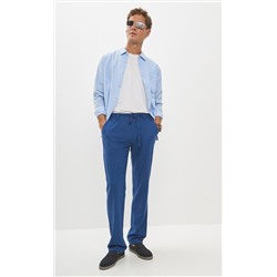 Брюки лен F111-0855 jeans