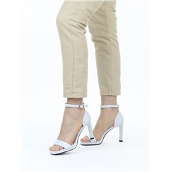 08-A78F-620D WHITE Босоножки женские (натуральная кожа)