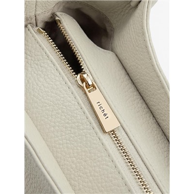 Женская кожаная сумка Richet 3315LG 794 Бежевый