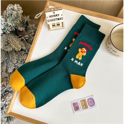 Носки НГ р.35-40 "Merry Christmas" Пряник X Max