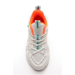 Sport + ADD DB1236-14 Кроссовки бел текстиль+кожа