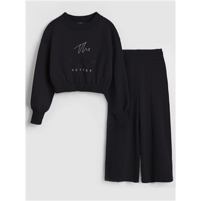 Свитшот + брюки, Black