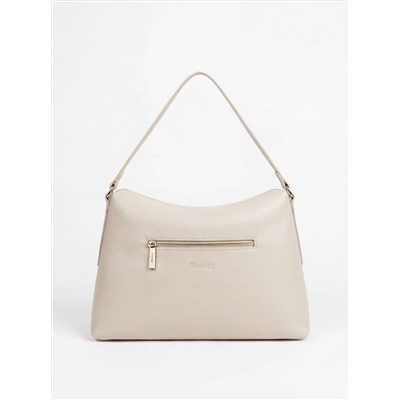 Женская кожаная сумка Richet 3282LG 891 Бежевый