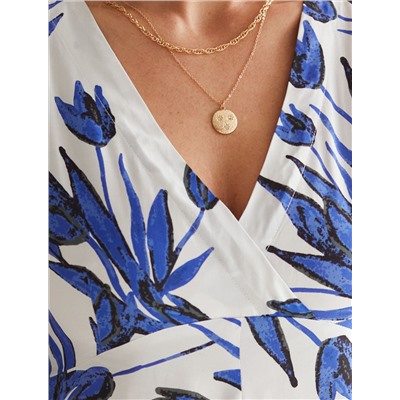 Платье из вискозы с лиоцеллом