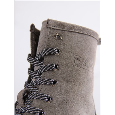 Ботинки ED'ART 327.22511'gr.Серый замок замша
