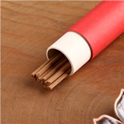 Набор благовоний с подставкой «Китайский фонарик», красный