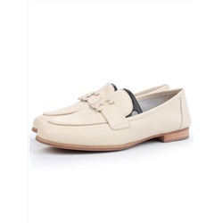 06-PDJ70-2 BEIGE Туфли женские (натуральная кожа)