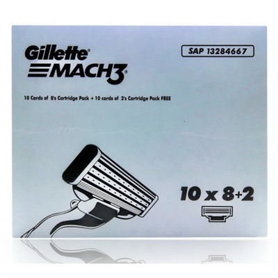 Mach 3 комплект (8шт+2шт) EvroPack orig
