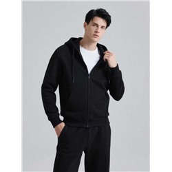 Толстовка 2х нитка капюшон U63 черный