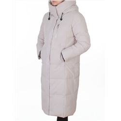 8321 LT. BEIGE Пальто зимнее женское (200 гр. холлофайбер)