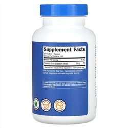 Nutricost, Калий, 99 мг, 240 капсул