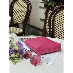 Женская кожаная сумка Richet 3258LN 931 Фуксия