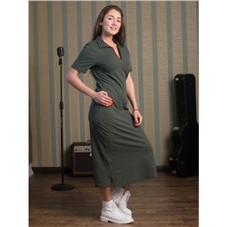 Платье женское КП1479 хаки