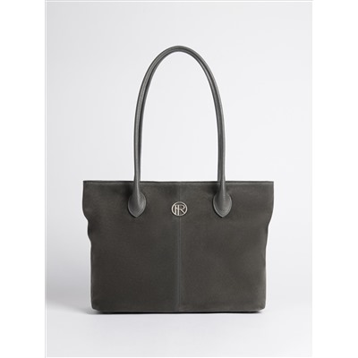 Женская кожаная сумка Richet 3295LNC 744763 Серый