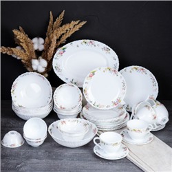 Столовый набор 42 предмета / GRAY 42/4-120/ (7277) /уп 1/  Ситец