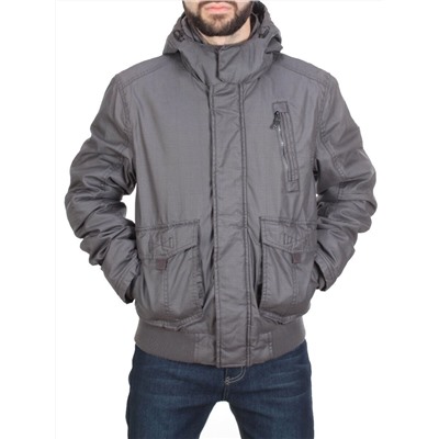 A4-1444 DARK GRAY Куртка мужская демисезонная (100 гр. синтепон)
