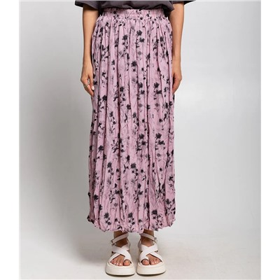 Юбка #КТ8137-3, пудровый