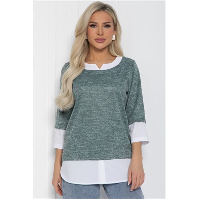 Джемпер Нежный акцент (мята) Б12615-4