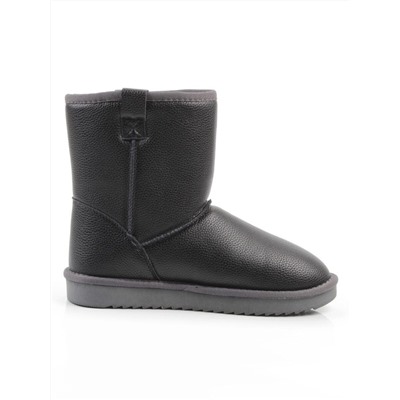 04-PAYH16-1Z BLACK Угги женские (натуральная кожа, 100% шерсть)