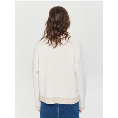 Джемпер вязаный с длинными рукавами