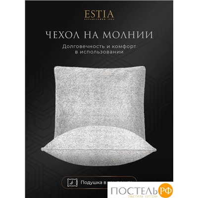 ESTIA АНТУАН гол. Декоративная подушка 45х45, плстр