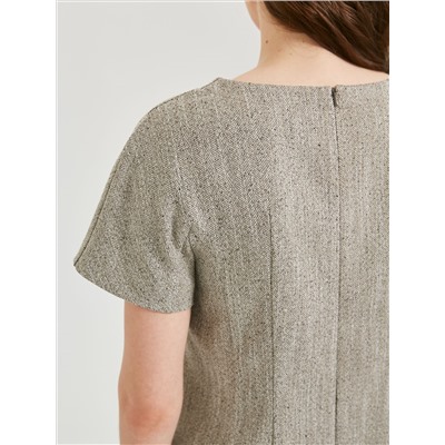 Блузка с цельнокроеным рукавом