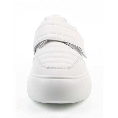 03-YH462-1 WHITE Полуботинки спортивные демисезонные женские (натуральная кожа)