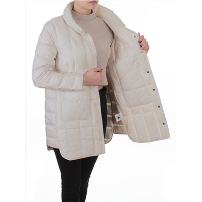 8811 MILK Куртка пуховая облегченная женская (утиный пух)