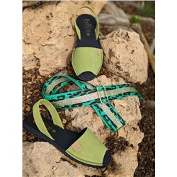 Ab.Zapatos • 3106-8 • pistacho+CINTURON BOLSOS (140)-25 (1) АКЦИЯ