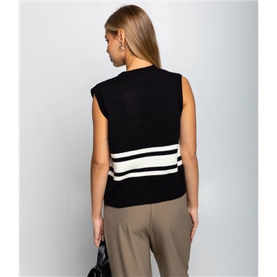 Жилет #КТ866 (3), чёрный