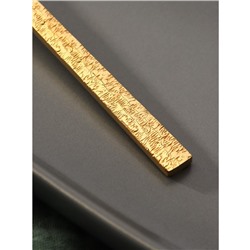 Ложка чайная Magistro «Олин GOLD», длина 16 см, на подвесе, нержавеющая сталь, золотистая