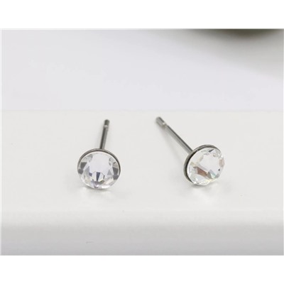 Серьги кристаллами Swarovski