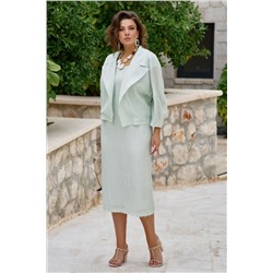 Жакет, платье Vittoria Queen 28873/1 светло-салатовый