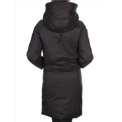 GWD21336P BLACK Пальто зимнее женское PURELIFE (200 гр. холлофайбер)