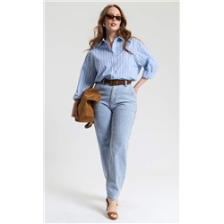 Джинсы жен. F612-01-572E l.blue