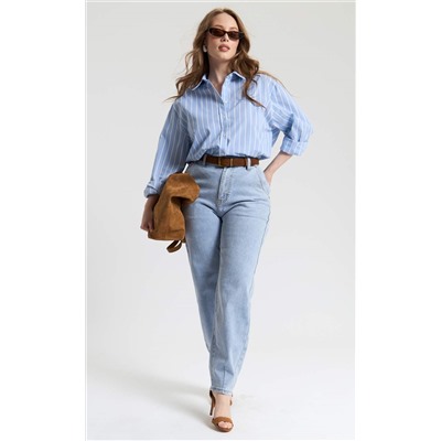 Джинсы жен. F612-01-572E l.blue