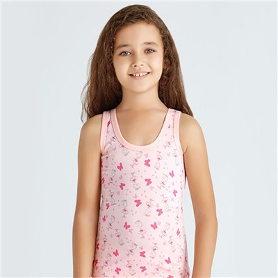 4114 майка для девочки многоцвет (BAYKAR)