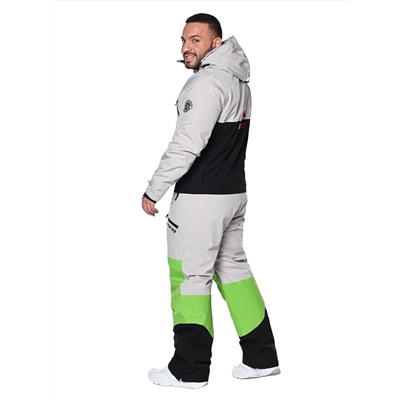 Комбинезон AA-0213 Серо-салатовый