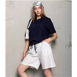 Футболка #ОКТ1646, тёмно-синий