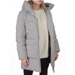 8379 LT. GRAY Куртка зимняя женская (200 гр. холлофайбер)