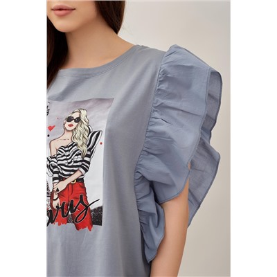 Футболка женская Париж В Арт. 8603