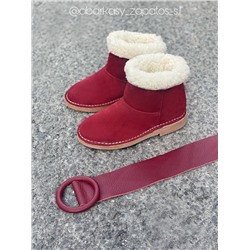Ab.Zapatos UGY NEW R GRANATE+Ab.Z cinturón 130 napa АКЦИЯ